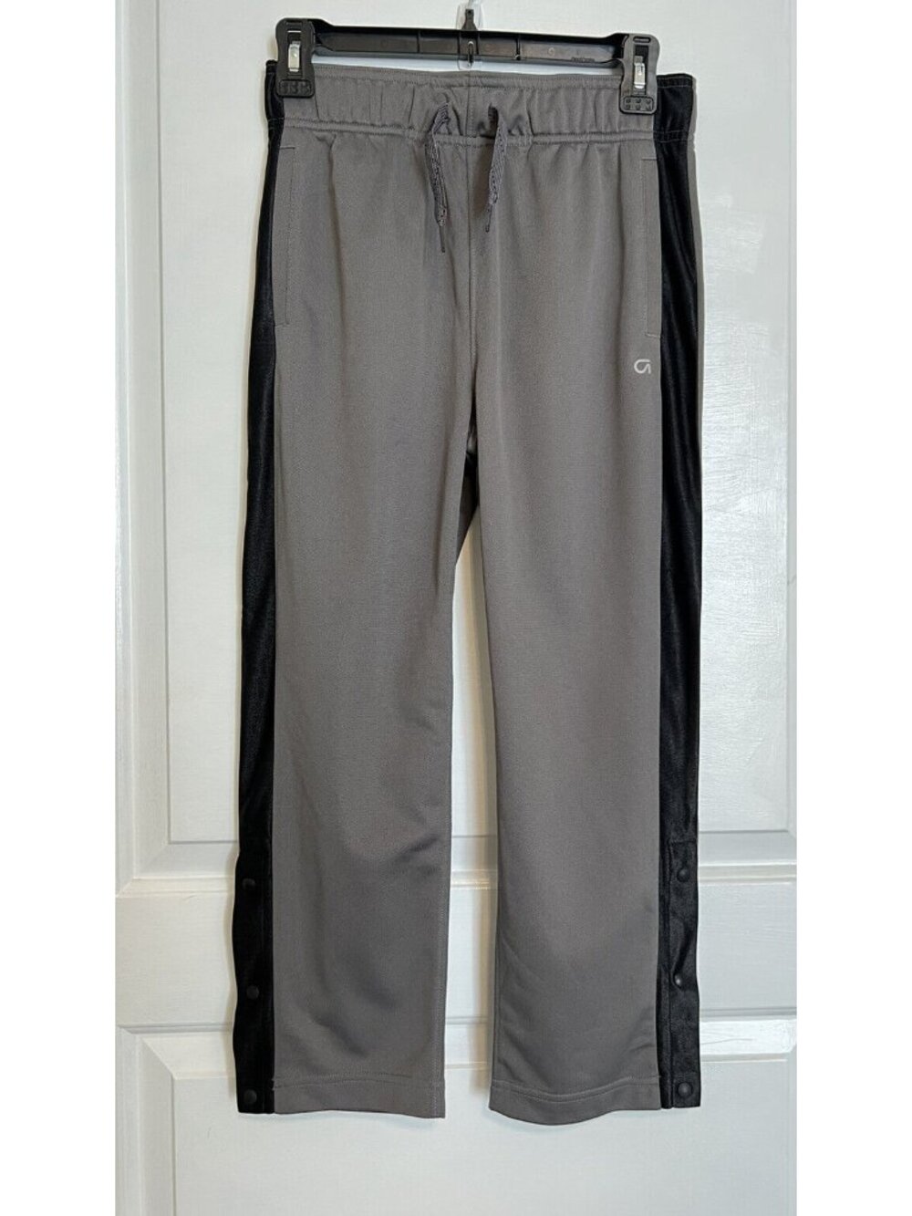 Gap Fit Youth Boys Gap Dry Track Pants Gray Athletic Fitness Warm-Up  M 8 Husky